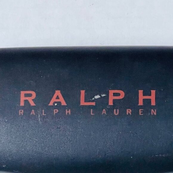 Ralph Lauren Glasses Case Hard Clamshell Black Eyeglasses Sunglasses Storage - Picture 2 of 4